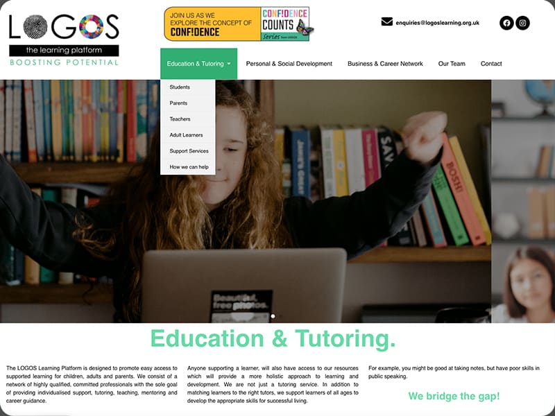 image of small business web design